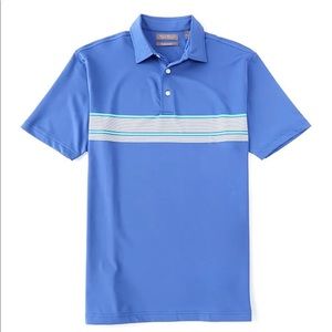 Daniel Cremieux Signature Performance Chest Stripe Short-Sleeve Polo Shirt